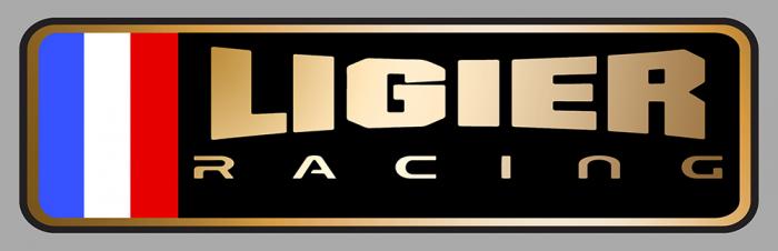 Sticker LIGIER RACING : Couleur Course