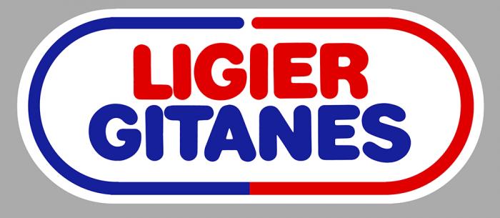 Sticker LIGIER GITANES : Couleur Course