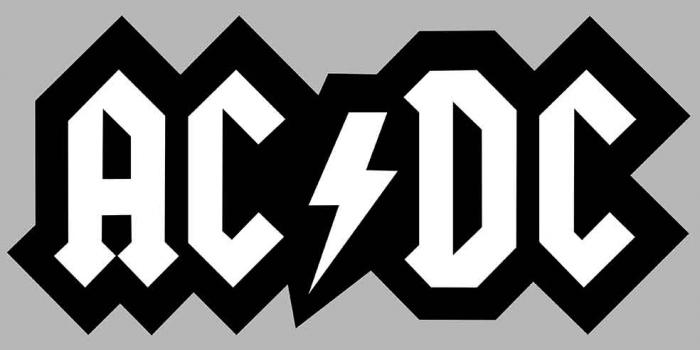 Sticker ACDC : Couleur Course