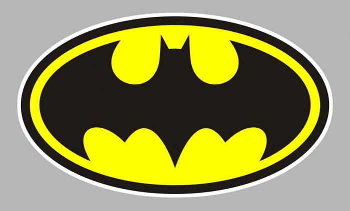 Sticker BATMAN : Couleur Course