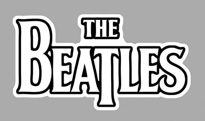 Sticker THE BEATLES : Couleur Course