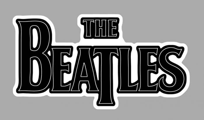 Sticker THE BEATLES : Couleur Course