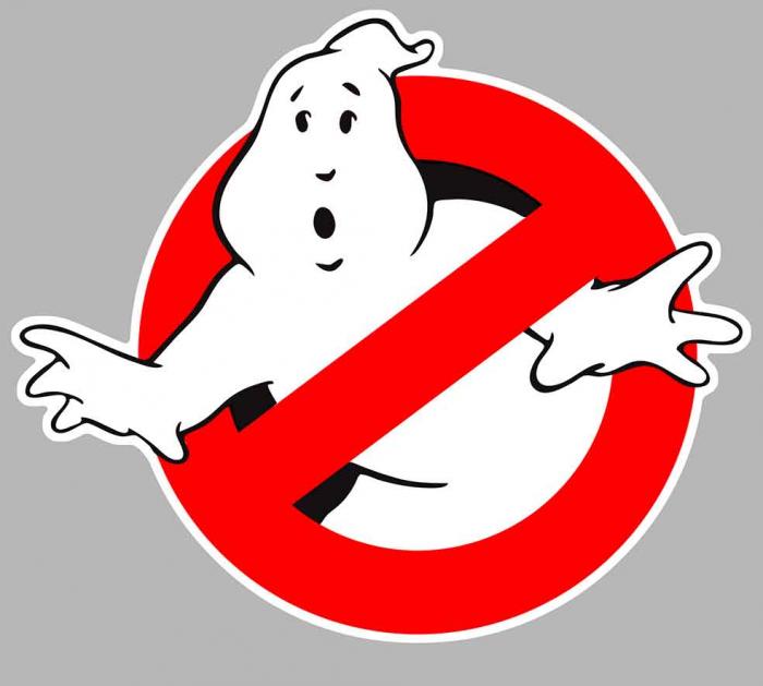 Sticker GHOSTBUSTERS : Couleur Course