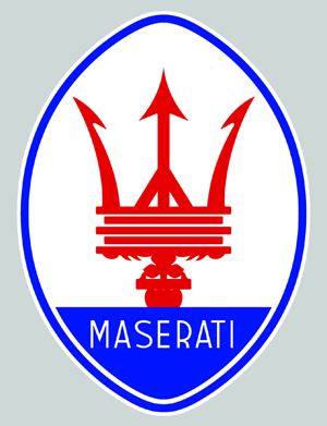 Sticker MASERATI MA004 : Couleur Course