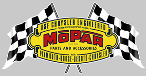 Sticker MOPAR : Couleur Course