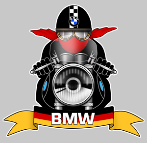 Sticker MOTARD BMW : Couleur Course