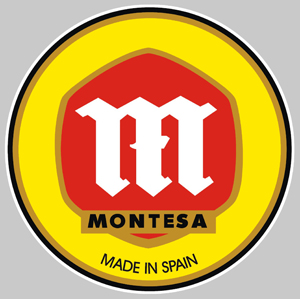 Sticker MONTESA : Couleur Course