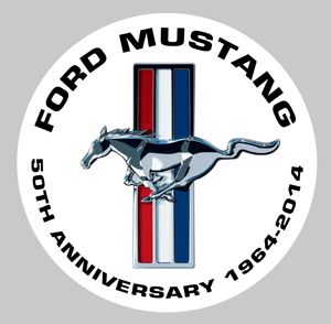 Sticker FORD MUSTANG MA082 : Couleur Course