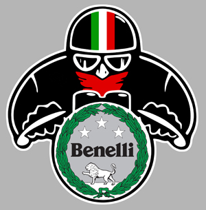 Sticker BENELLI : Couleur Course