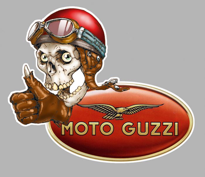 Sticker MOTO GUZZI : Couleur Course