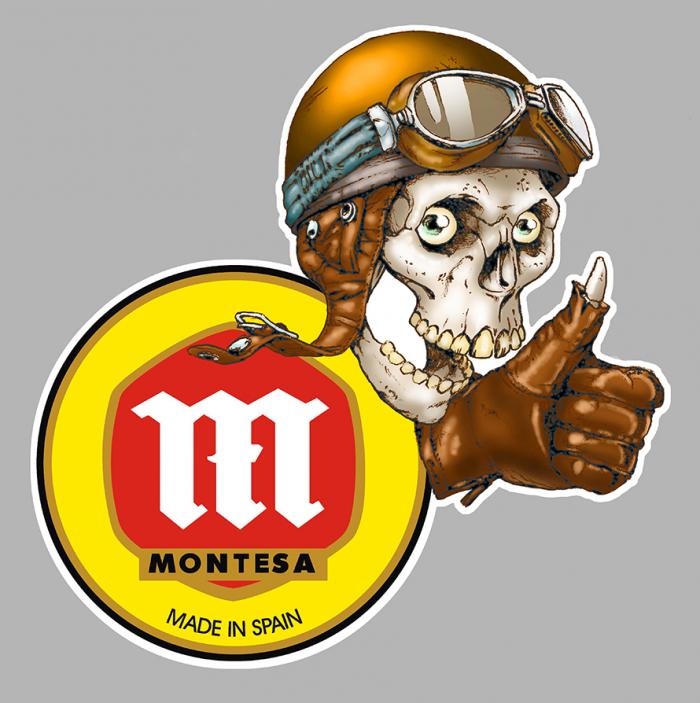 Sticker MONTESA : Couleur Course