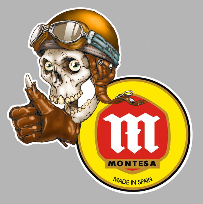 Sticker MONTESA : Couleur Course