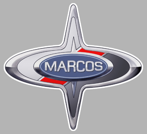 Sticker MARCOS MA141 : Couleur Course