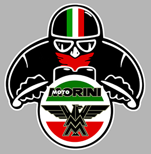 Sticker MOTO MORINI : Couleur Course