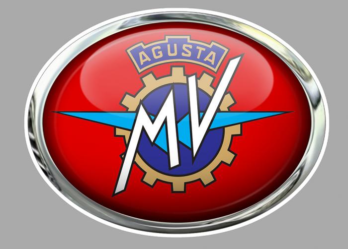 Sticker MV AGUSTA : Couleur Course