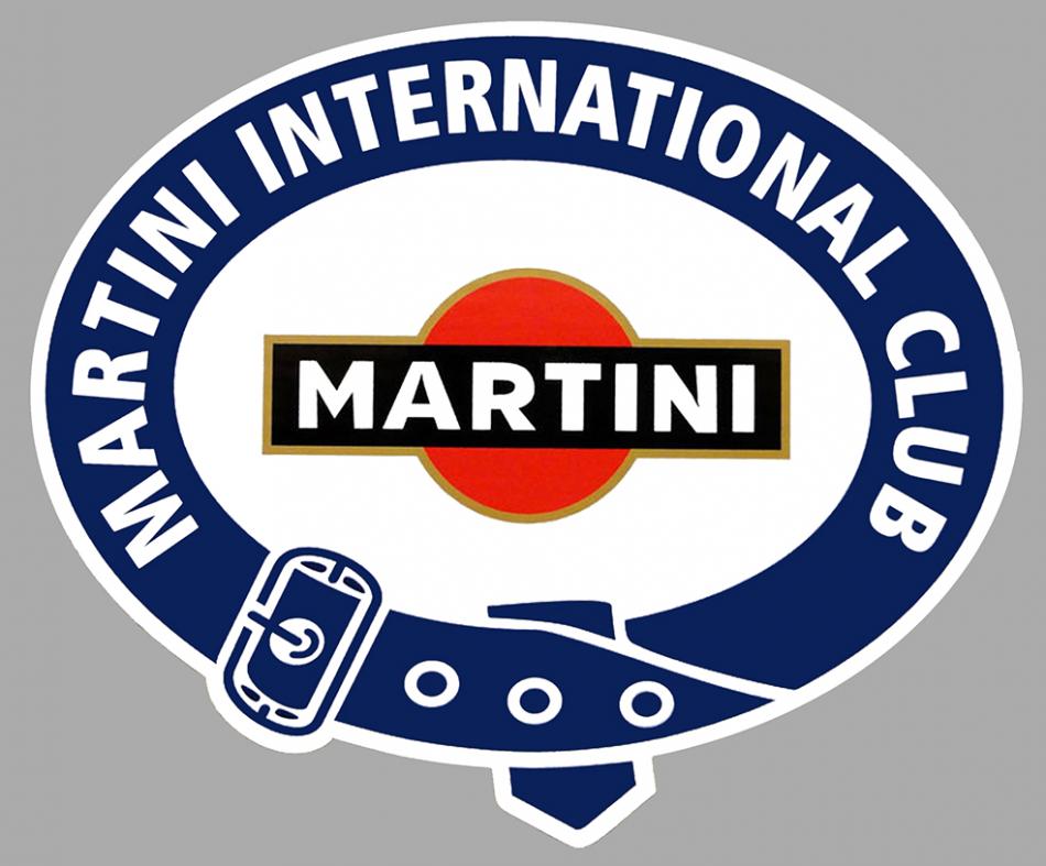 Sticker MARTINI RACING MA203 : Couleur Course