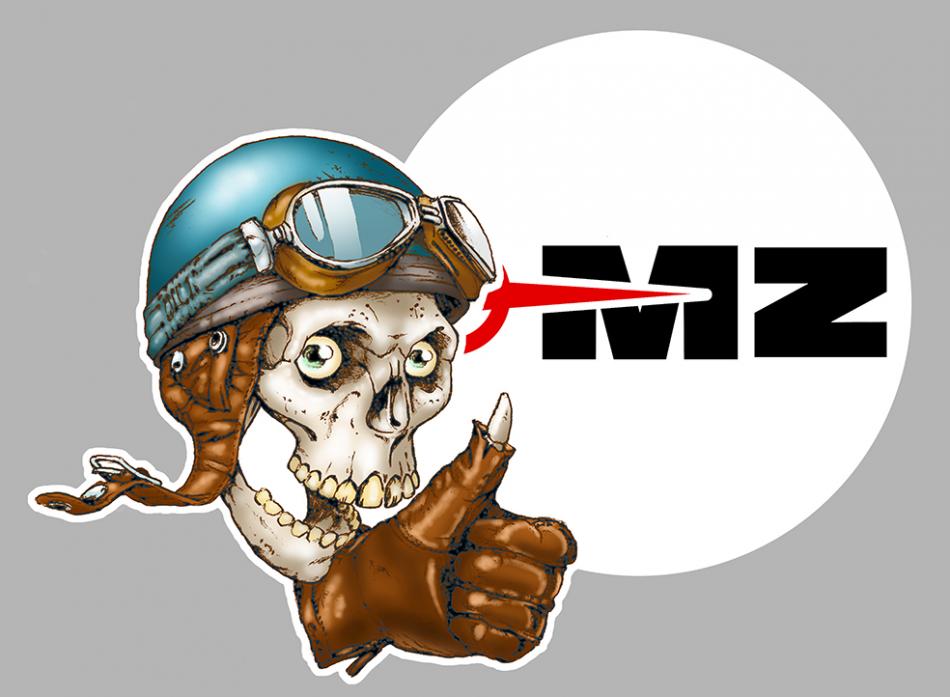 Sticker MZ : Couleur Course