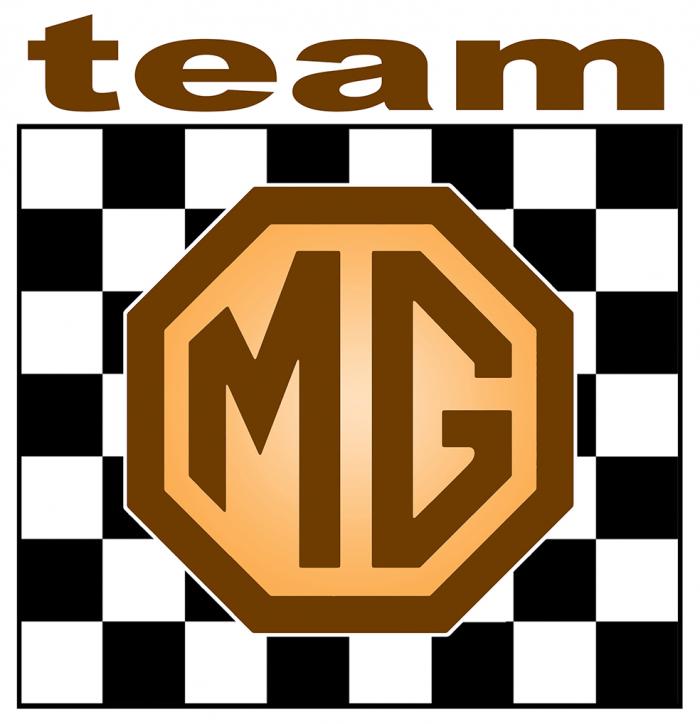 Sticker MG TEAM : Couleur Course