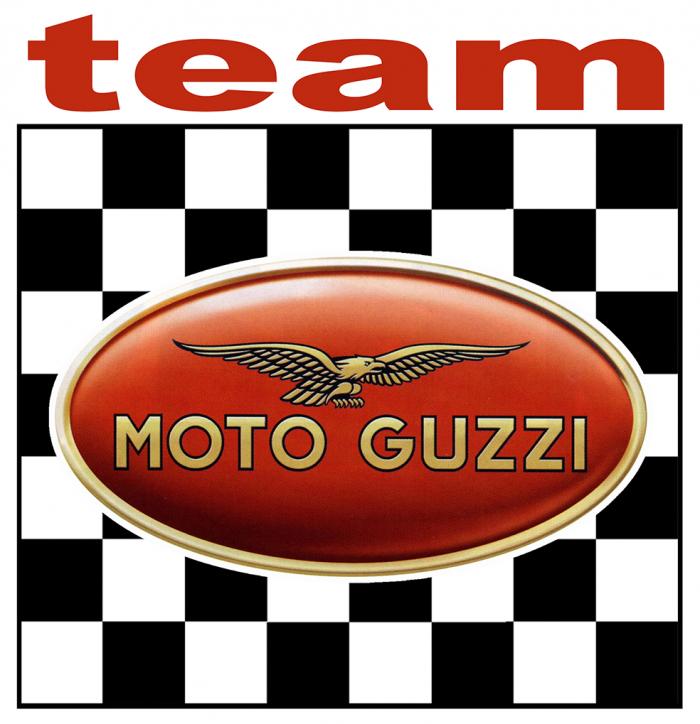 Sticker MOTO GUZZI : Couleur Course