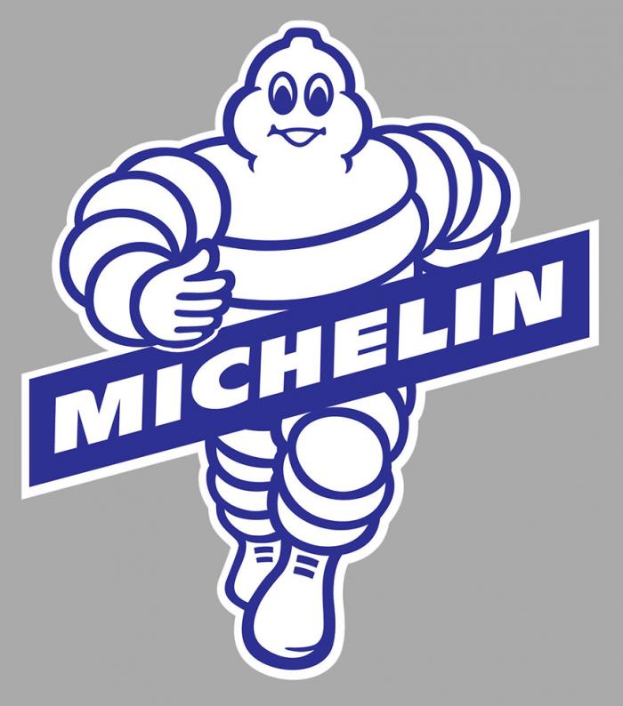 Sticker MICHELIN : Couleur Course