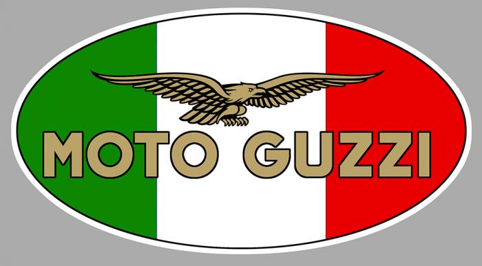 Sticker MOTO GUZZI : Couleur Course
