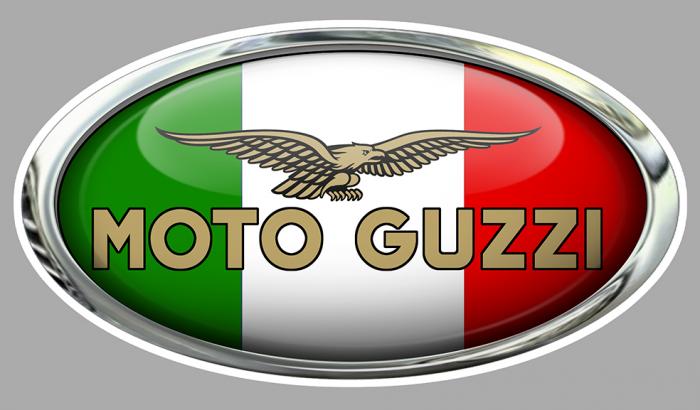 Sticker MOTO GUZZI : Couleur Course