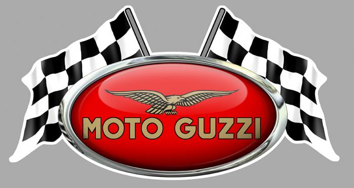 Sticker MOTO GUZZI : Couleur Course