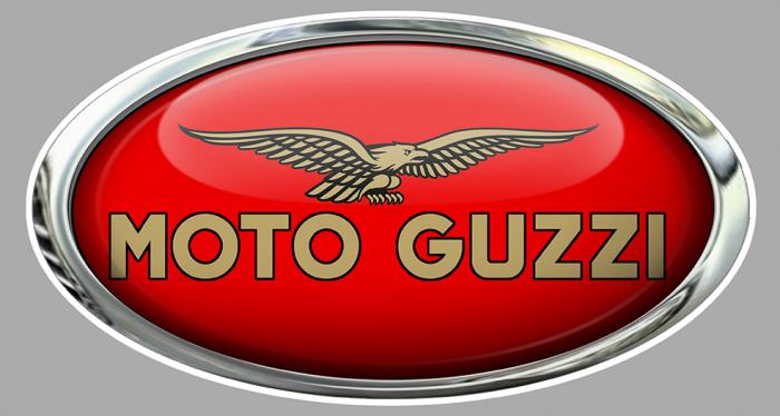 Sticker MOTO GUZZI : Couleur Course