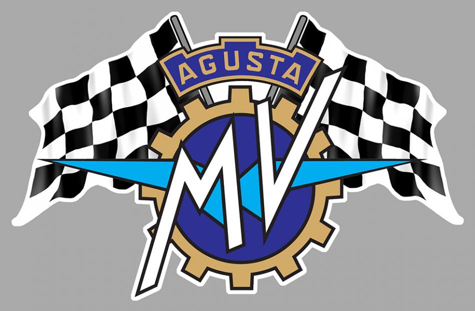 Sticker MV AGUSTA : Couleur Course