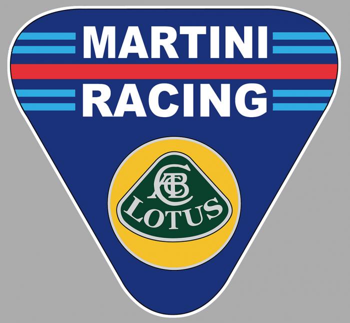 STICKER MARTINI RACING LOTUS