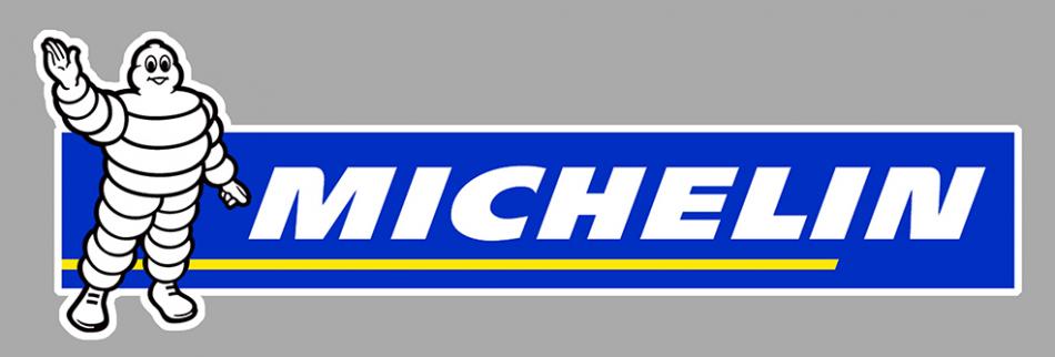 Sticker MICHELIN  : Couleur Course