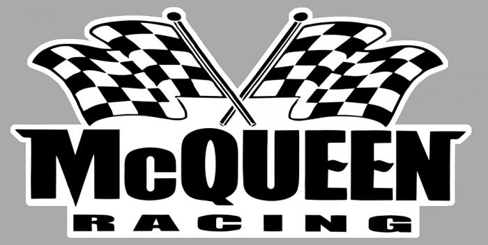 Sticker McQUEEN RACING : Couleur Course