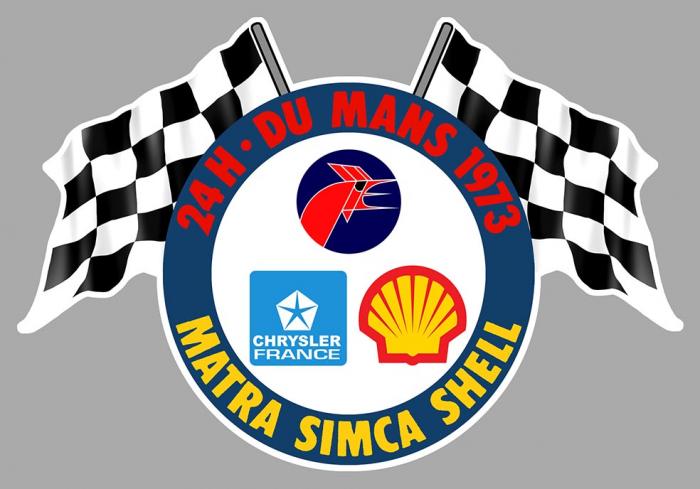 Sticker MATRA SIMCA : Couleur Course