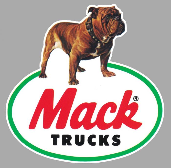 Sticker MACK TRUCKS : Couleur Course