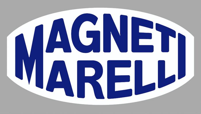 Sticker MAGNETI MARELLI : Couleur Course