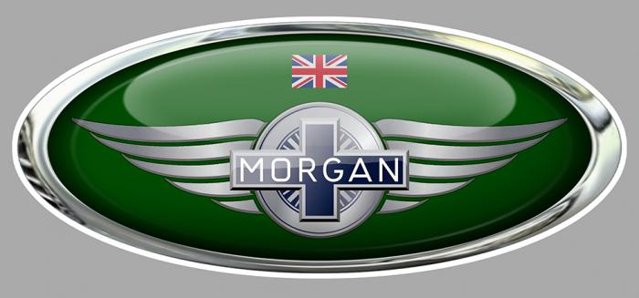 Sticker MORGAN  : Couleur Course