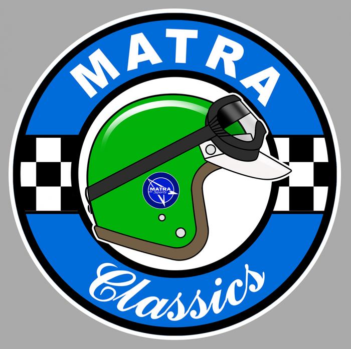 Sticker MATRA CLASSICS : Couleur Course