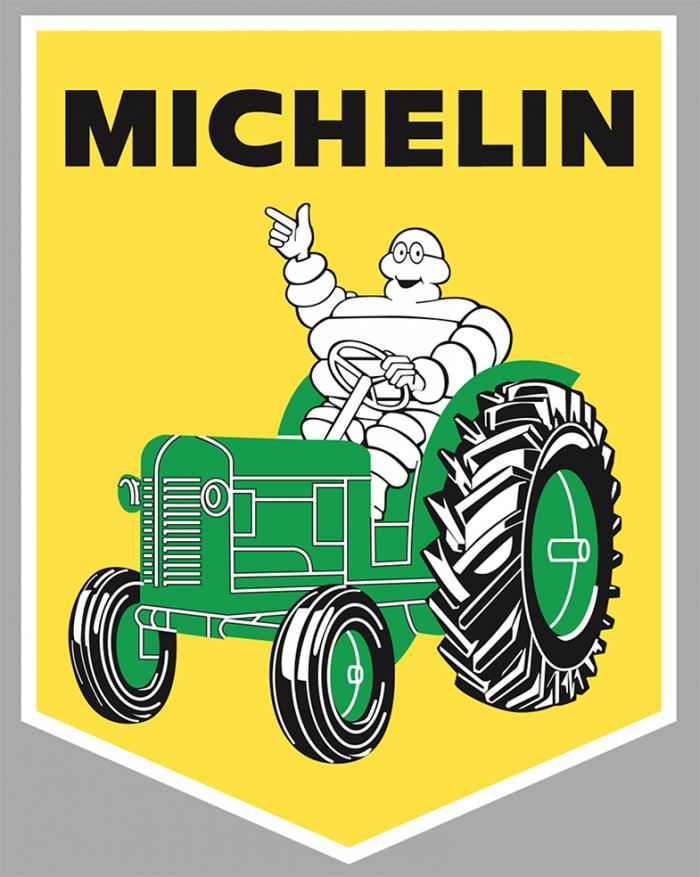 Sticker MICHELIN  : Couleur Course