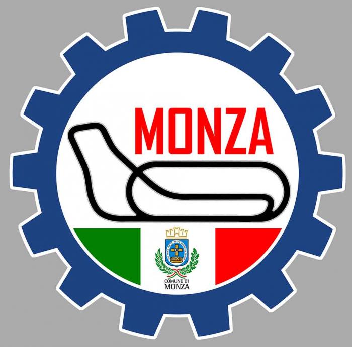 Sticker CIRCUIT MONZA : Couleur Course