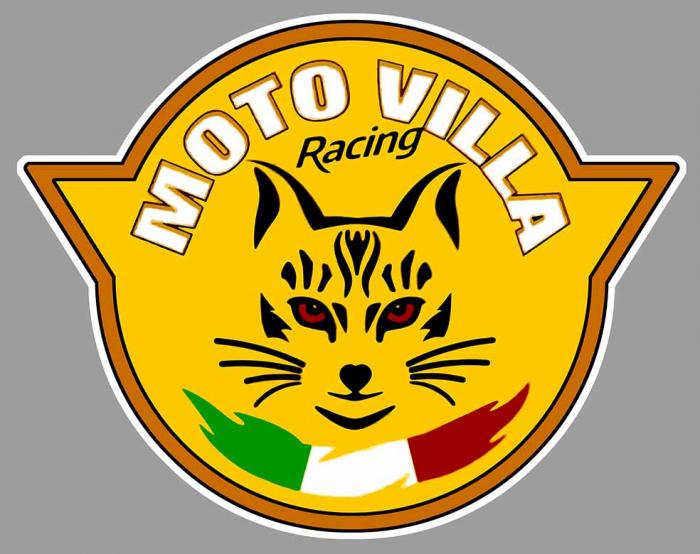 Sticker MOTO VILLA : Couleur Course