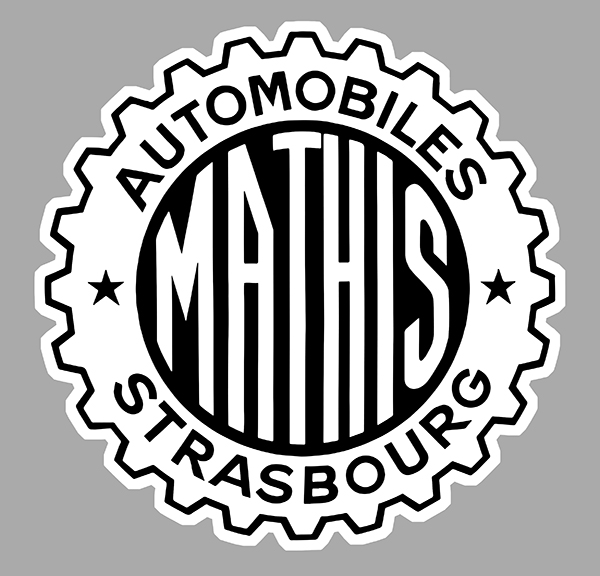 Sticker MATHIS : Couleur Course