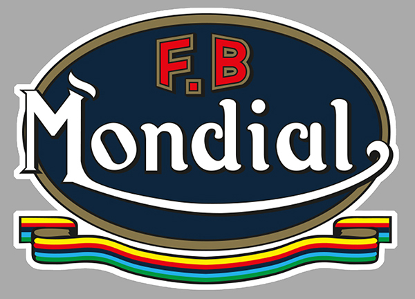 Sticker MONDIAL : Couleur Course