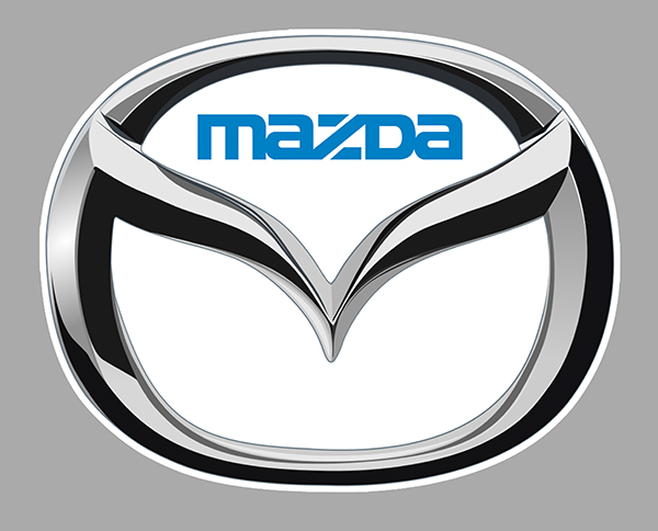 Sticker MAZDA : Couleur Course