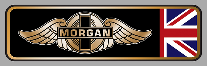 Sticker MORGAN RACING : Couleur Course