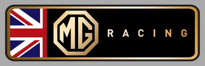 Sticker MG RACING : Couleur Course