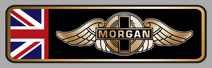 Sticker MORGAN RACING : Couleur Course