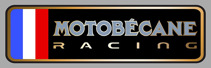 Sticker MOTOBECANE RACING : Couleur Course