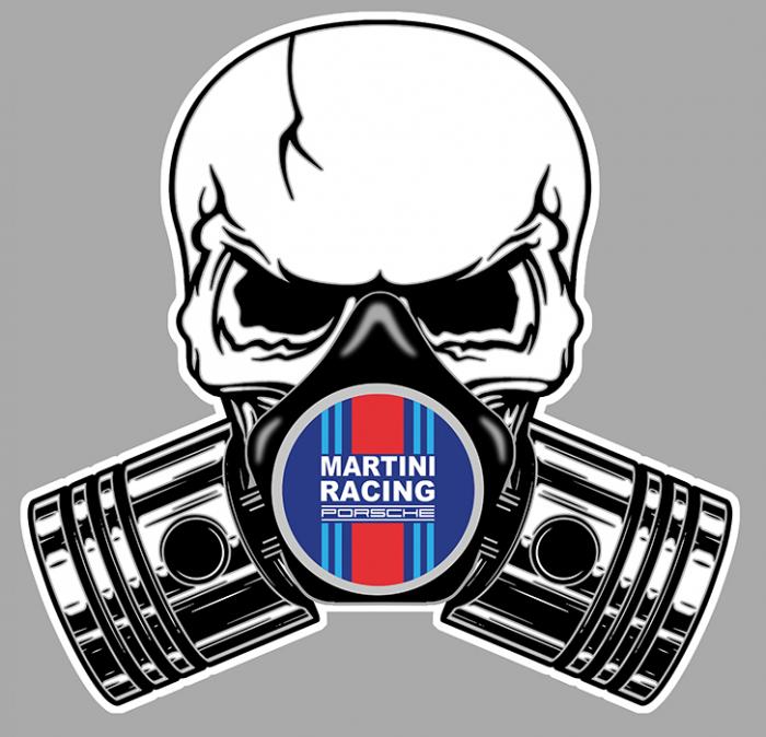 Sticker MARTINI RACING : Couleur Course