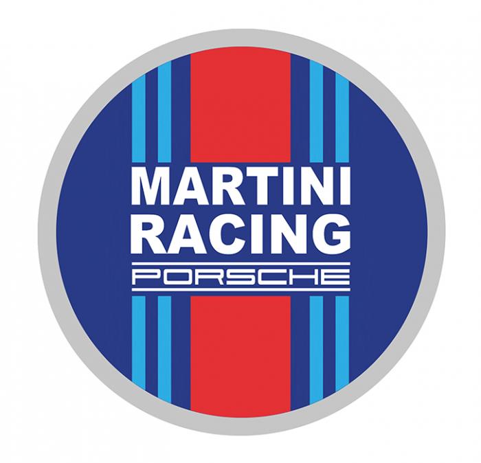 Sticker MARTINI RACING : Couleur Course