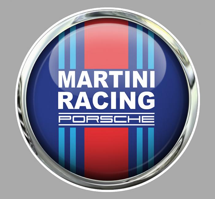 Sticker MARTINI RACING : Couleur Course